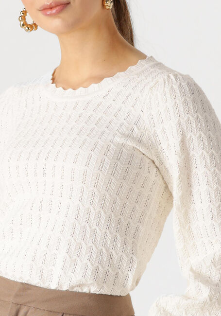 Nicht-gerade weiss NEO NOIR Pullover DITO SOLID KNIT BLOUSE - large