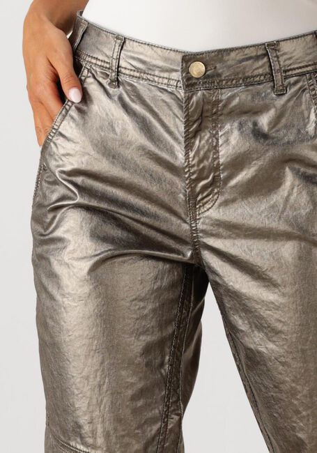 Metallisch SUMMUM Lange Hosen TAPERED METALLIC COATED TWILL - large