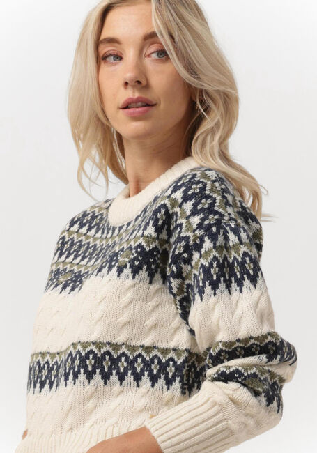 Nicht-gerade weiss SCOTCH & SODA Pullover FAIR ISLE KNITTED CABLE PULLOVER - large