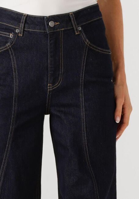 Dunkelblau CO'COUTURE Wide jeans WILSON WAVE LONG JEANS - large