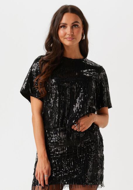 Schwarze OBJECT Top OBJTELLA RE S/S TOP 136 - large