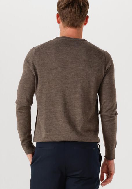 Braune STEFANO LAURAN Pullover CREW - large