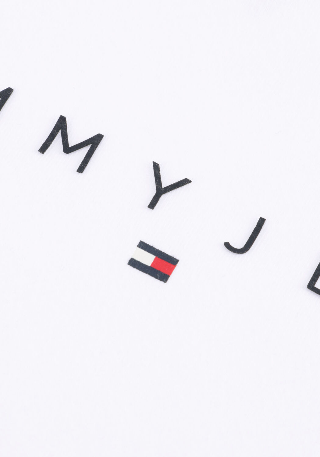 Wei&szlig;e TOMMY JEANS T-shirt TJW SLIM LINEAR TEE EXT - large