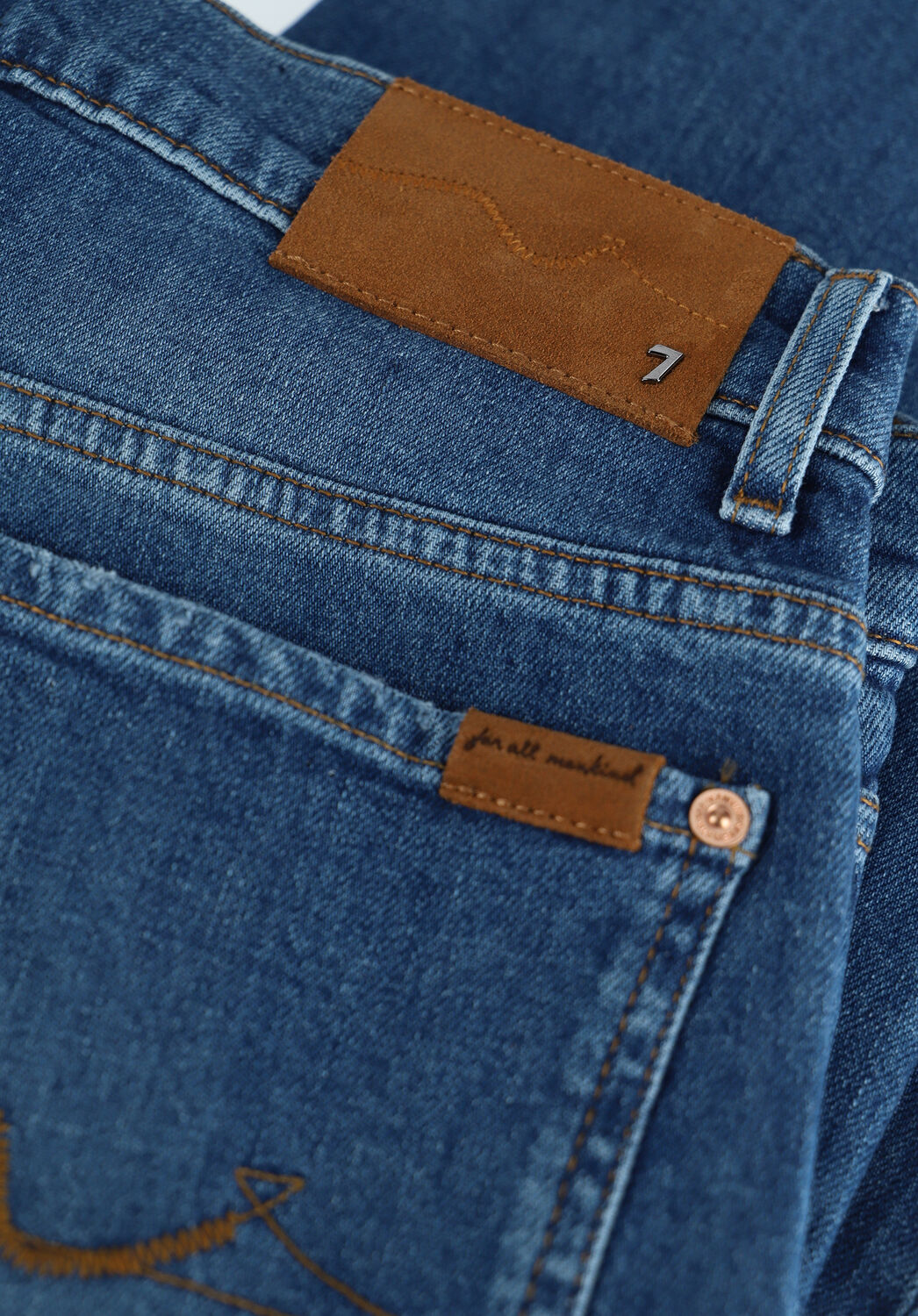 Blaue 7 FOR ALL MANKIND Slim fit jeans RONNIE SPECIAL EDITION AMERICA - large