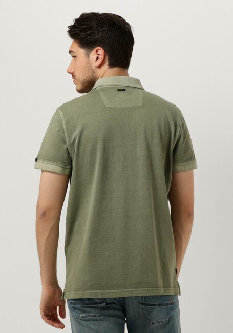 Olive PME LEGEND Polo-Shirt SHORT SLEEVE POLO GARMENT DYED PIQUE - large