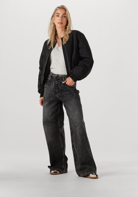 Dunkelgrau MODSTRÖM Wide jeans ISOLDEMD SOLID PANTS - large