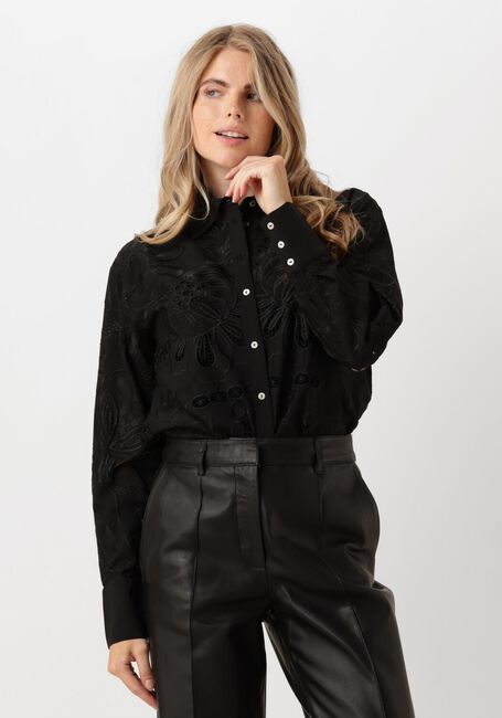 Schwarze Y.A.S. Blusen YASPI LS SHIRT - large