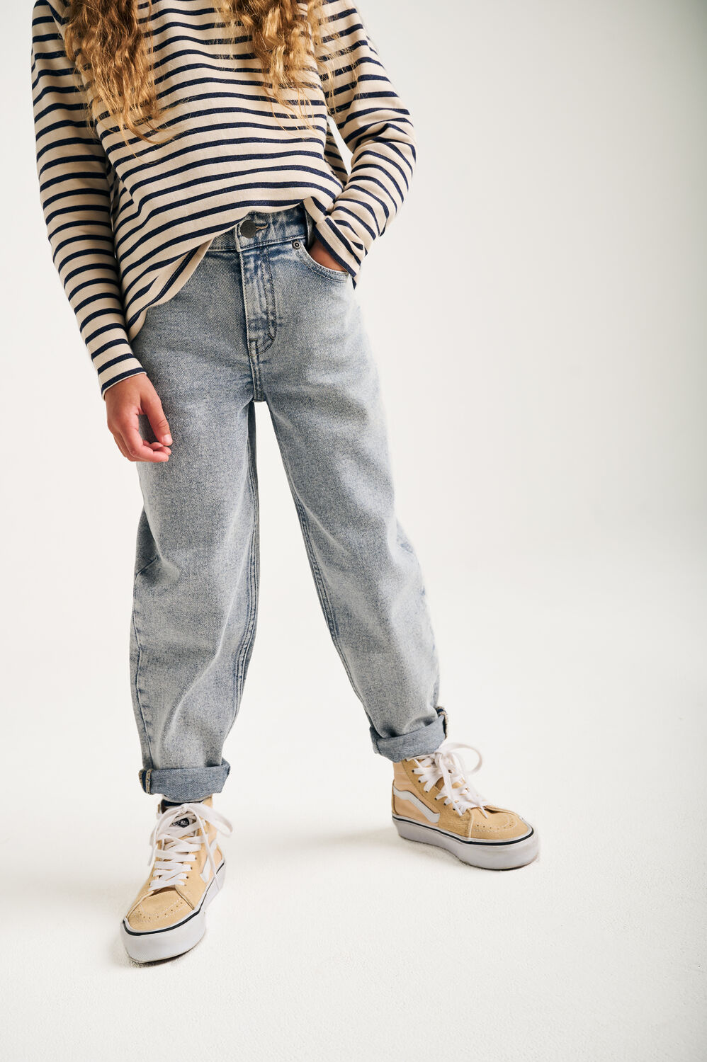 Hellblau TUMBLE 'N DRY Barrel jeans JADA SLOUCHY - large