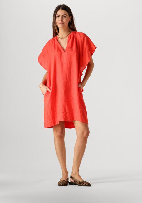 Rote BY-BAR Minikleid VINA LINEN DRESS - large