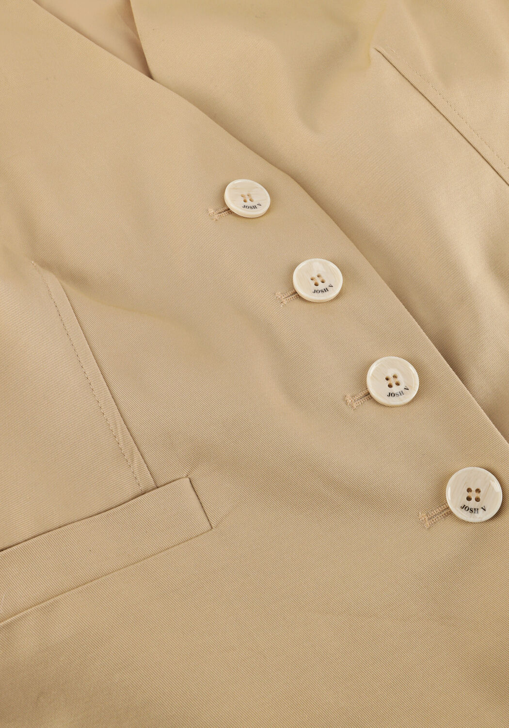 Beige JOSH V Gilet MONET - large