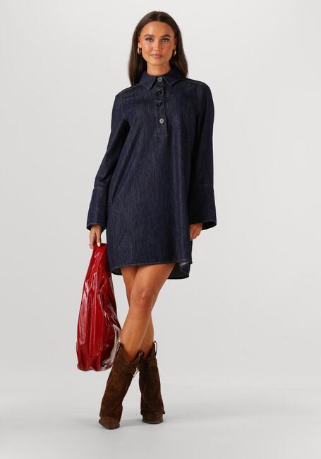 Dunkelblau SECOND FEMALE Minikleid DERA DENIM TUNIC DRESS - large