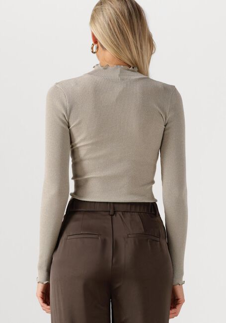 Sand ROSEMUNDE Top BOSTON TURTLENECK W/ LUREX - large