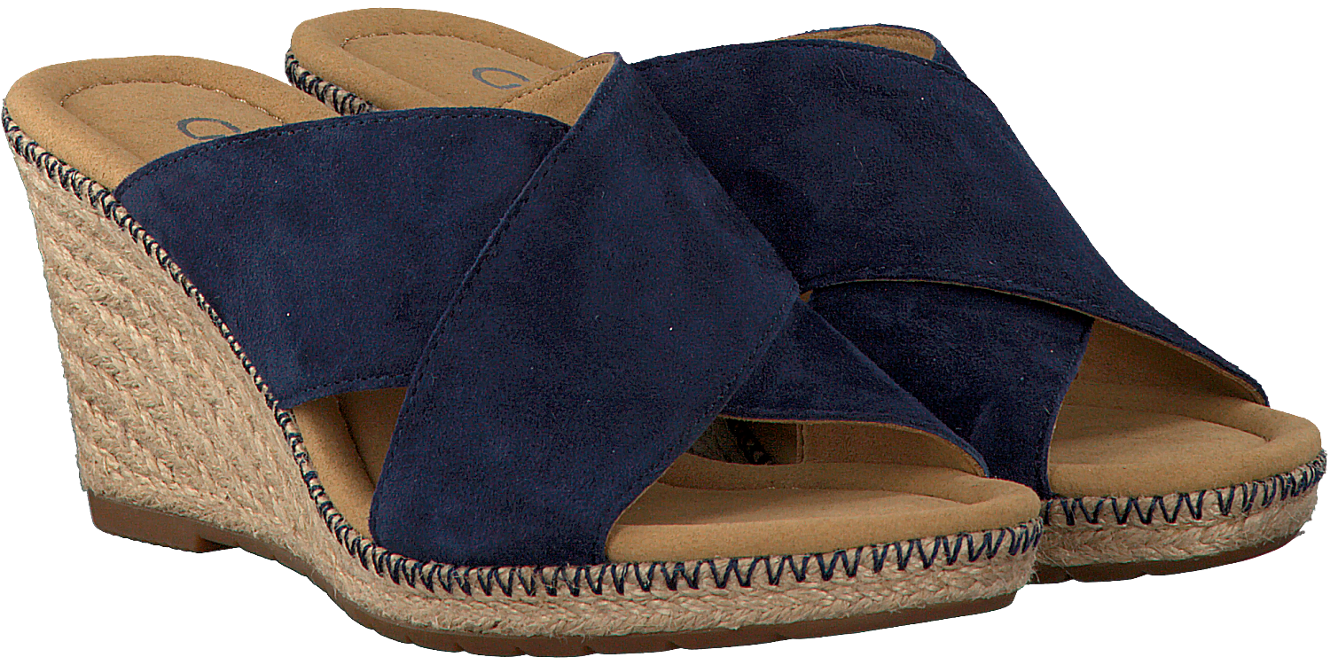 Blaue GABOR Pantolette 829 | Omoda Blaue GABOR Pantolette 829 | Omoda