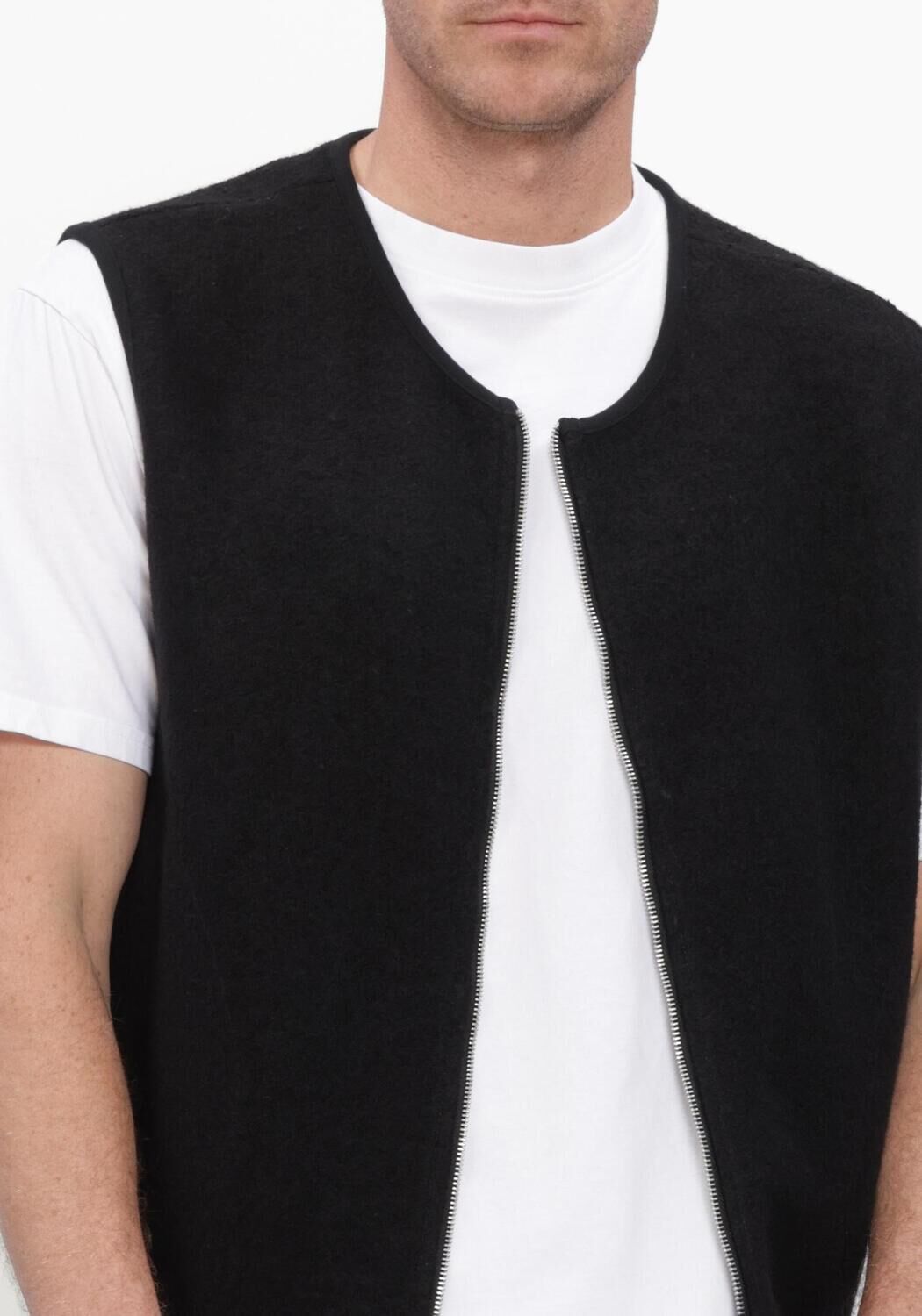 Anthrazit RESTER&Ouml;DS Jeansjacke RTKIAN BOILED WOOL VEST - large