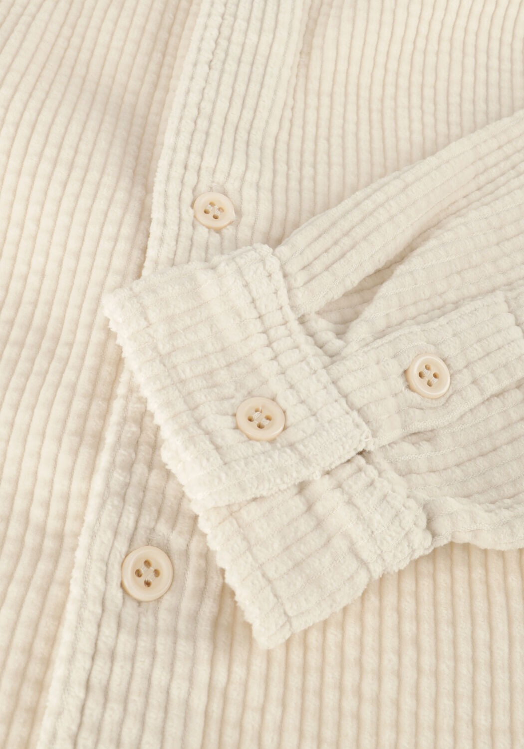 Ecru AMERICAN VINTAGE Casual-Oberhemd PADOW KID - large