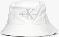 Weiße CALVIN KLEIN Hut MONOGRAM BUCKET HAT - medium