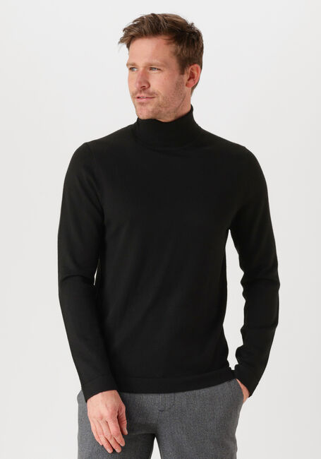 Schwarze DRYKORN Rollkragenpullover JOEY 420002 - large