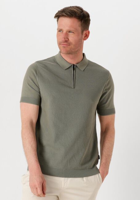 Grüne SAINT STEVE Polo-Shirt SONNY - large