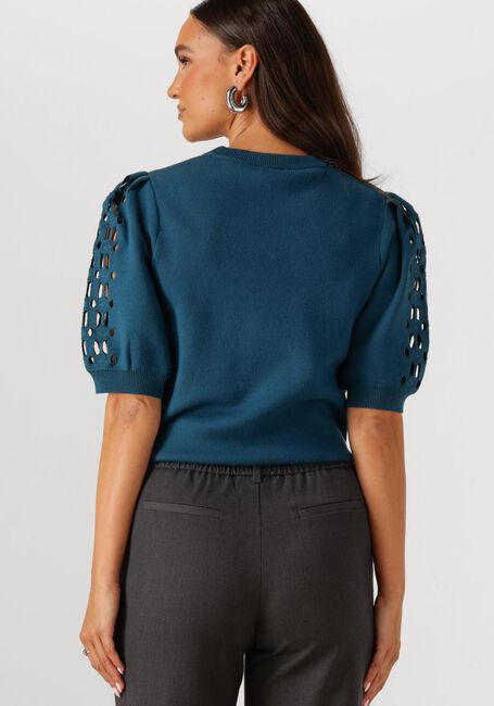 Blaue OBJECT Pullover OBJYUKI S/S RE KNIT PULLOVER 140 - large