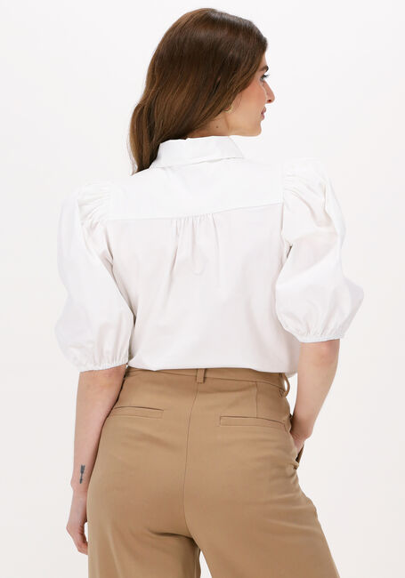 Weiße NOTES DU NORD Blusen KIRA SHORT SLEEVE SHIRT - large