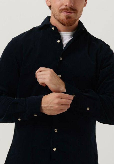 Blaue PROFUOMO Casual-Oberhemd SHIRT X-CUTAWAY SC SF P - large