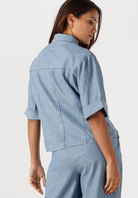 Hellblau AAIKO Blusen SERENE STRIPE CO 568 - large