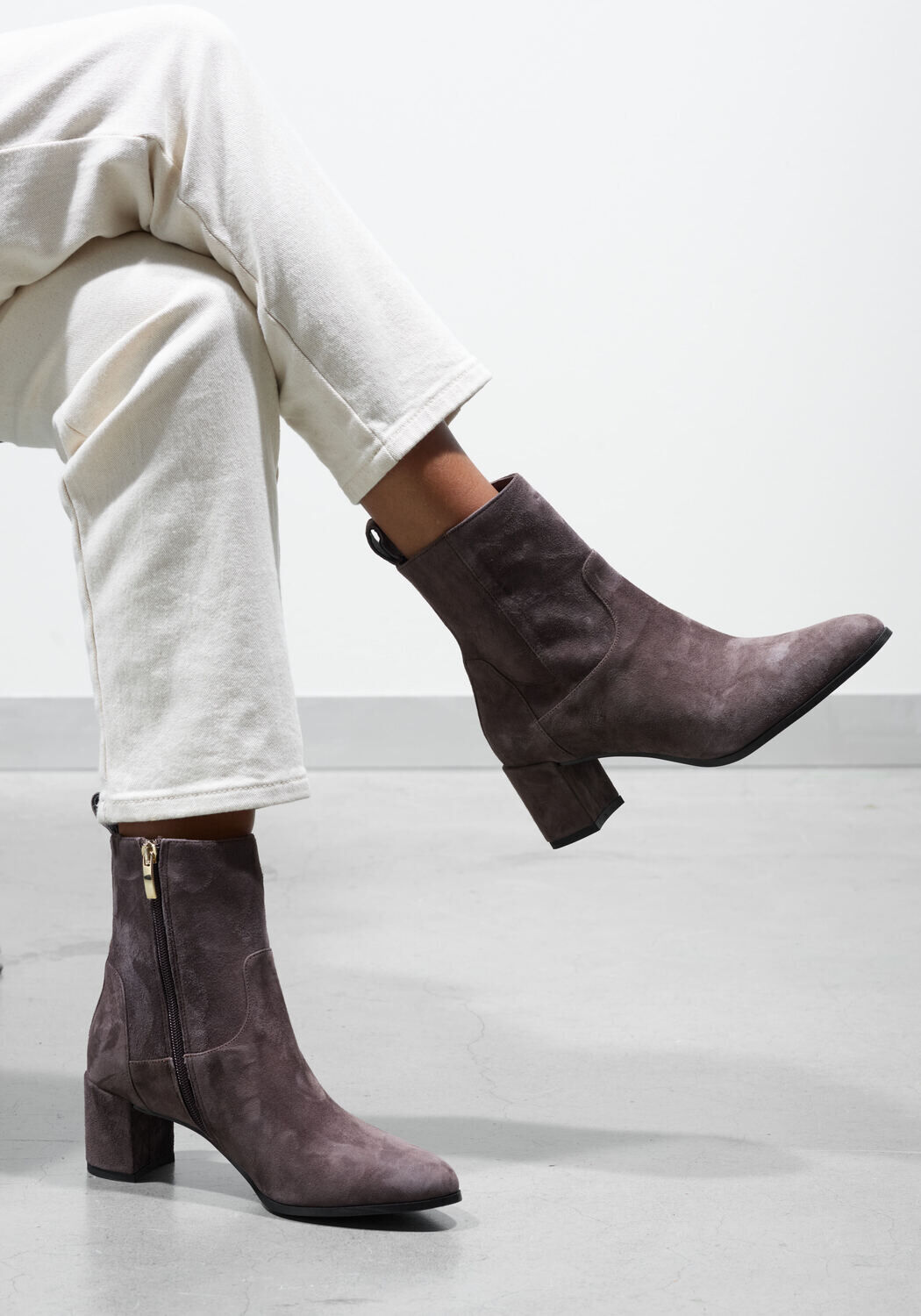 Braune LINA LOCCHI Stiefeletten 8543 - medium