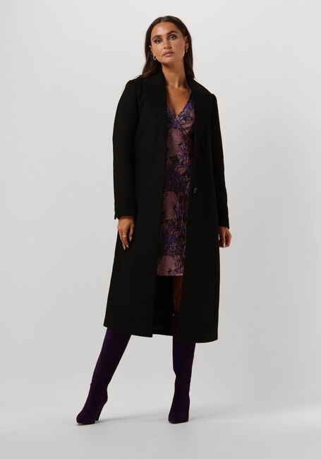 Schwarze NOTRE-V Mäntel WOOL COAT - large