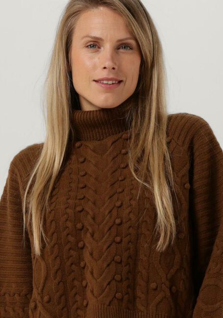 Braune IDANO Rollkragenpullover GASPARINE - large