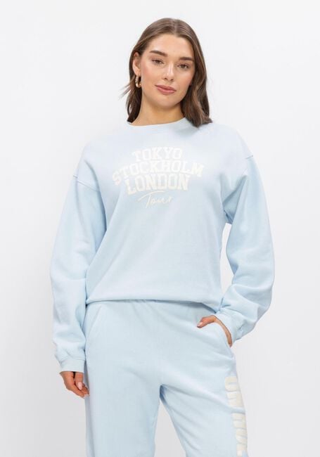 Blaue PENN & INK Sweatshirt SWEATER PRINT - large