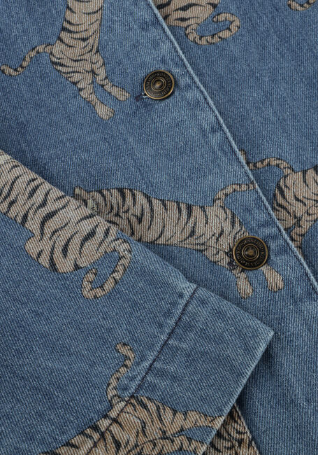 Blaue KONGES SLOJD Jeansjacke MAGOT JACKET GOTS - large