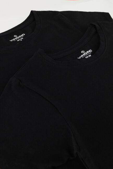 Schwarze VINGINO T-shirt BOYS T-SHIRT ROUND NECK (2-PACK) - large