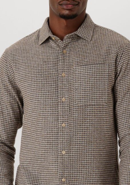 Braune DSTREZZED Klassisches Oberhemd MATEJA SHIRT - large