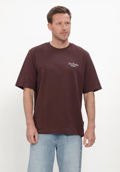 Braune RESTER&Ouml;DS T-shirt RTTAS PRINT - large