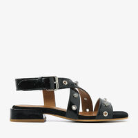 Schwarze VIA VAI Sandalen GIGI POLLY - medium
