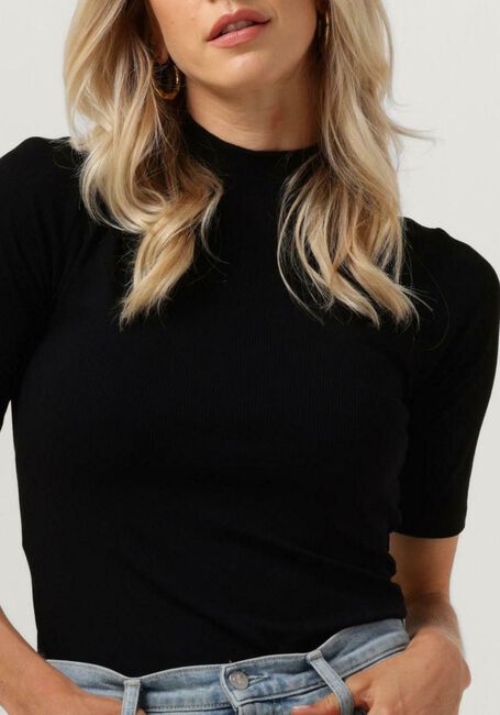 Schwarze MODSTRÖM Top KROWN T-SHIRT - large