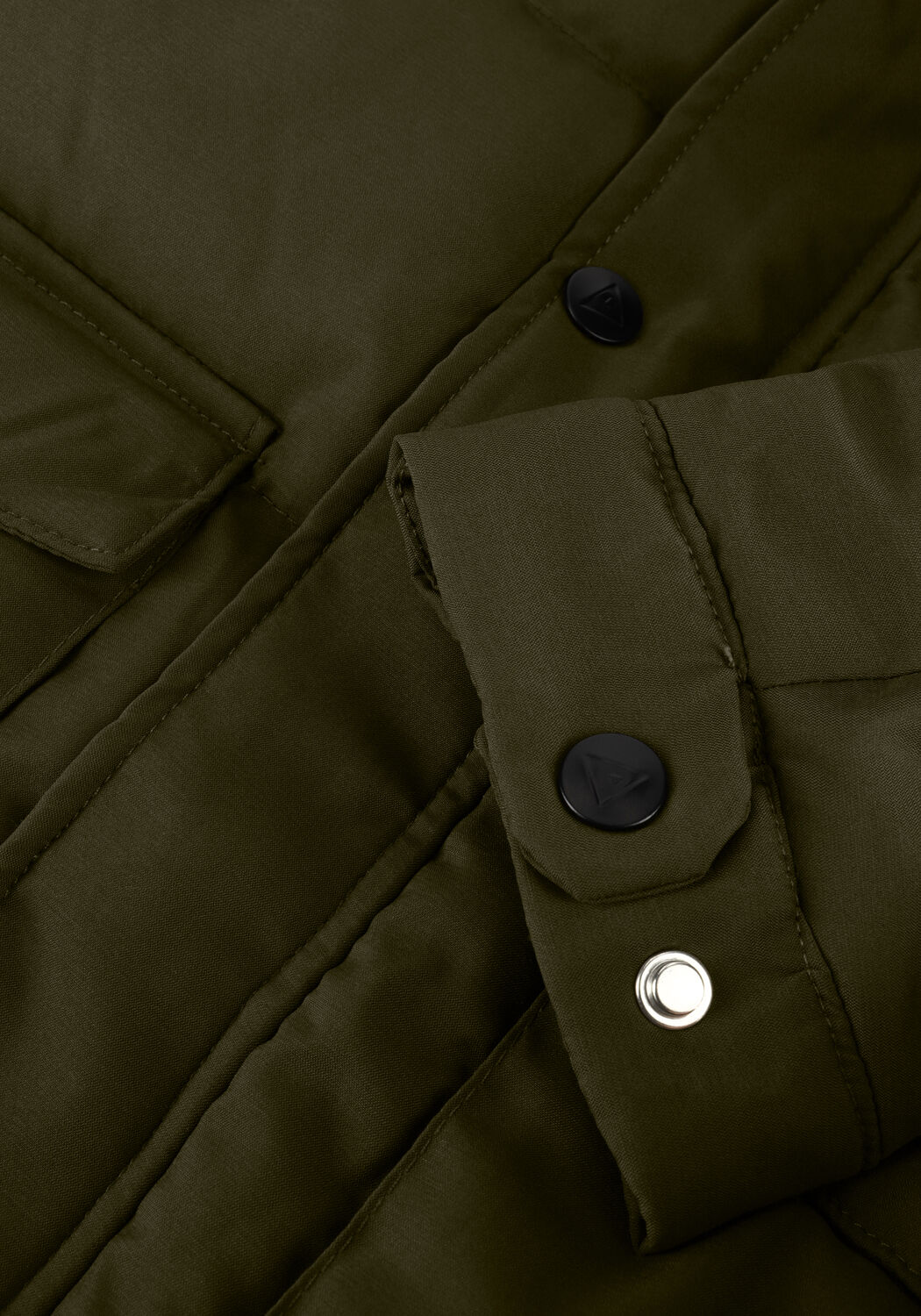 Gr&uuml;ne AMMEHOELA Wattierte Jack STORM - large