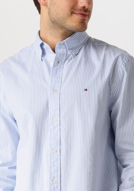 Hellblau TOMMY HILFIGER Klassisches Oberhemd FLEX POPLIN CLASSIC - large