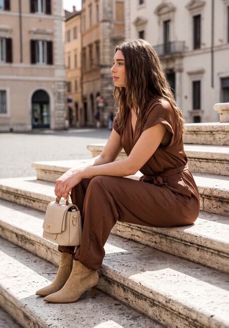 Braune DANTE6 Jumpsuit SATIN JUMPSUIT - large