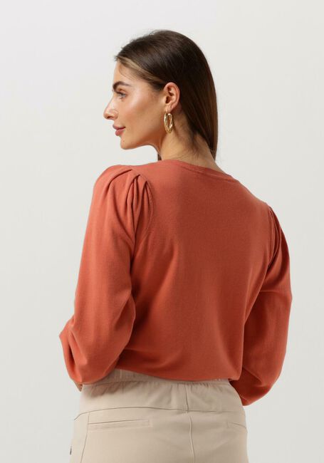 Orangene SUMMUM Sweatshirt PUFFY SLEEVE SWEATER BASIC KNIT - large