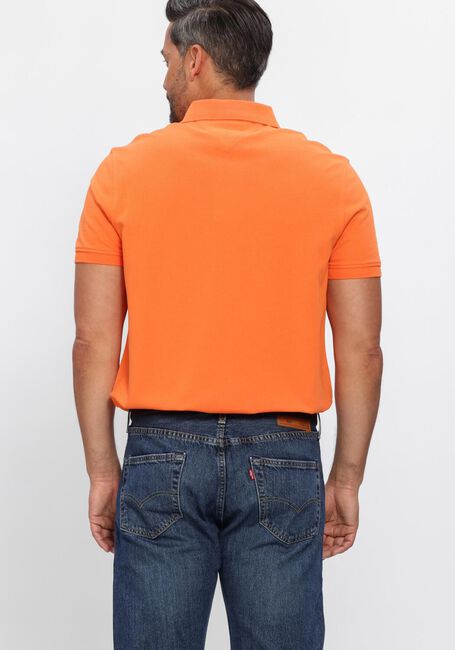 Orangene TOMMY HILFIGER Polo-Shirt 1985 REGULAR POLO - large