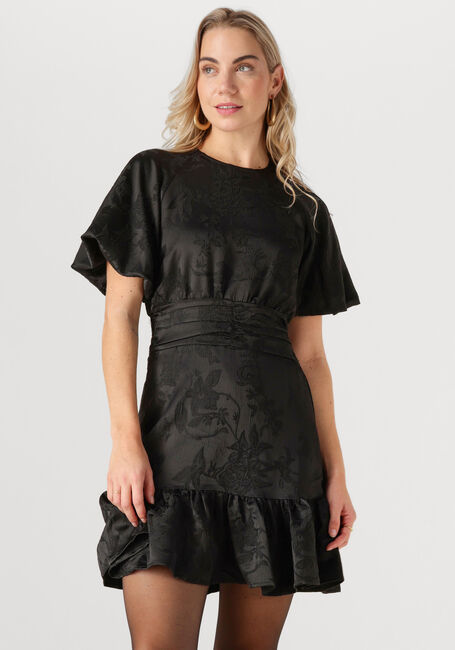 Schwarze NEO NOIR Minikleid SULLI JACQUARD DRESS - large