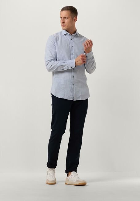 Hellblau PROFUOMO Klassisches Oberhemd SHIRT CUTAWAY SC COTTON LINNEN - large