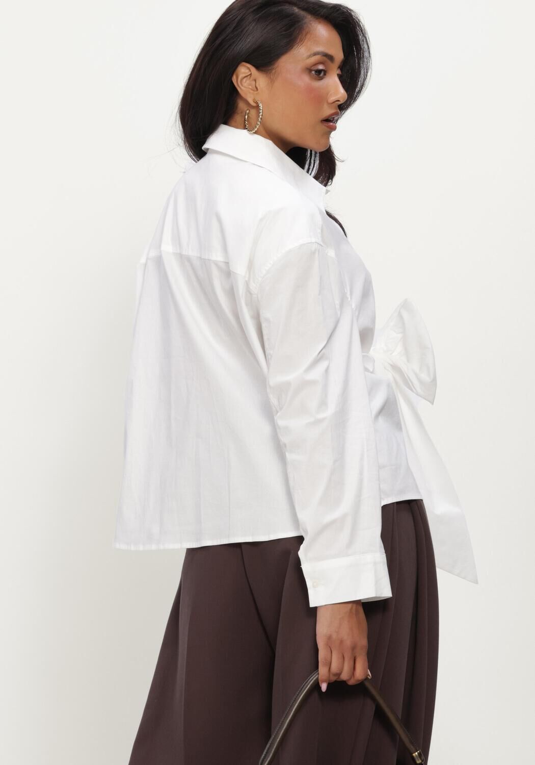 Wei&szlig;e CO'COUTURE Blusen HALENCC TIE SHIRT - large