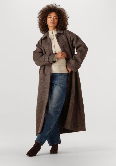 Braune ENVII Mäntel ENSENECA WOOL JACKET 7276 - large
