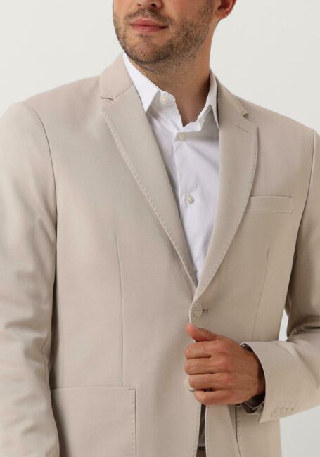 Beige SELECTED HOMME Sakkos SLHSLIM-DELON JERSEY BLZ FLEX NOOS - large