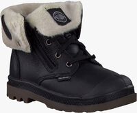 Schwarze PALLADIUM Ankle Boots BAGGY LEATHER ZIP KIDS - medium