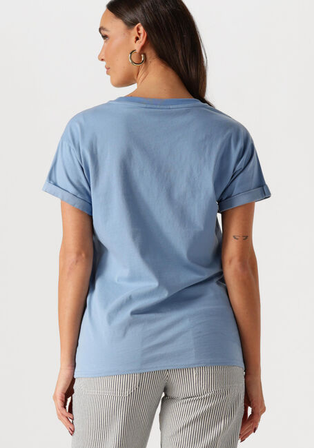 Hellblau COLOURFUL REBEL T-shirt UNI LOGO BOXY TEE - large