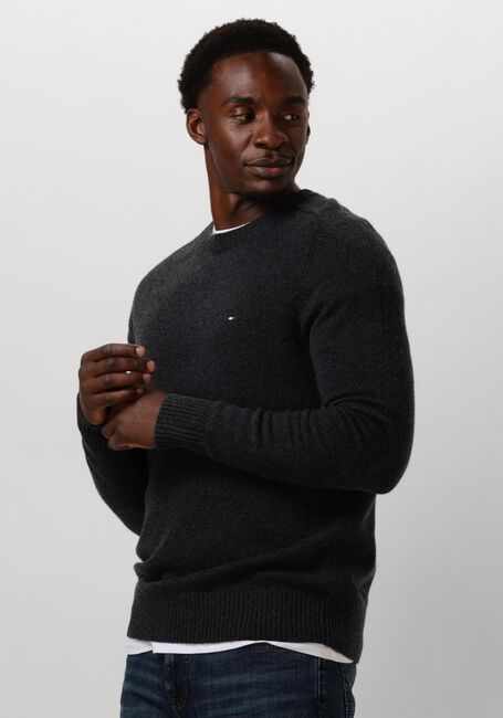 Dunkelgrau TOMMY HILFIGER Pullover LAMBSWOOL CREW NECK - large