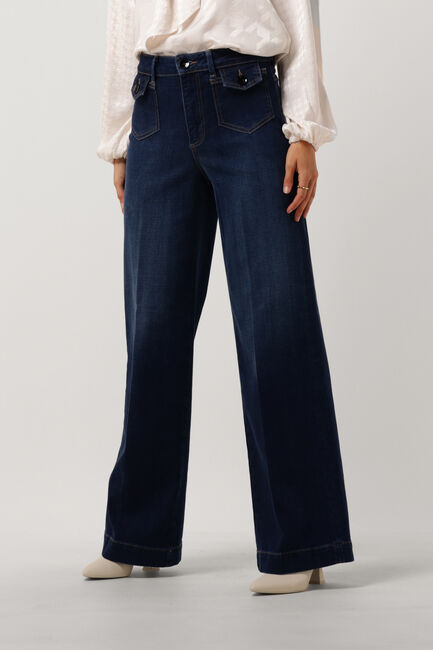 Blaue MOS MOSH Wide jeans COLETTE BIRKIN JEANS - large